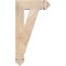 Ekena Millwork Traditional Arts & Crafts Smooth Bracket, Douglas Fir, 3 1/2"W x 14"D x 26"H BKT04X14X26TRA03SDF - alternate 2